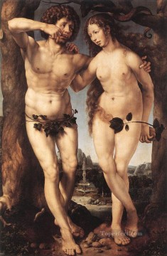 アダムとイブ ジャン・マブセ Oil Paintings